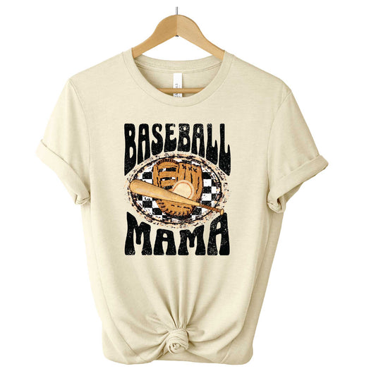 Baseball Mama Gloves DTF Sheet