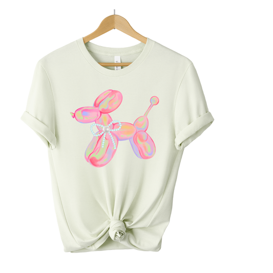 Dog Balloon Bow DTF Sheet