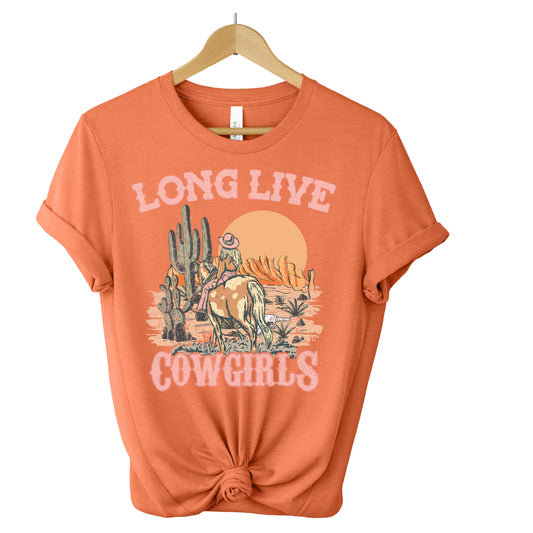 Long Live Cowgirls DTF Sheet