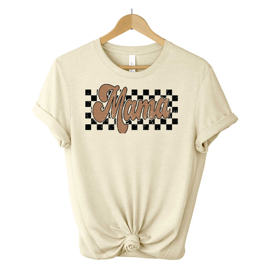 Mama Checkered 10 DTF Sheet