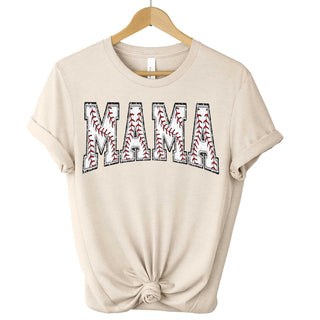 Mama Varsity Baseball Seams DTF Sheet
