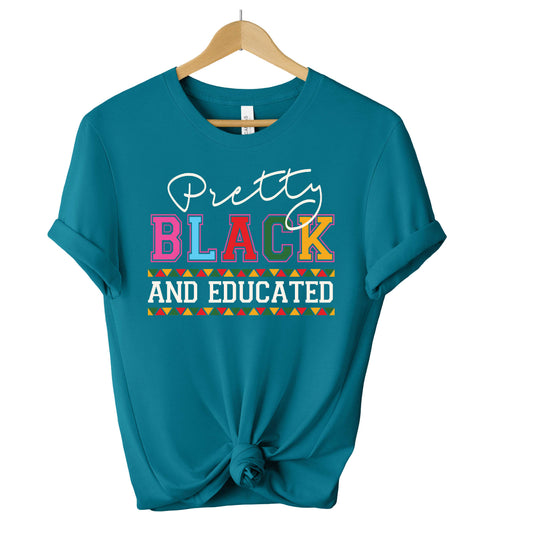 Pretty Black Educated DTF Sheet