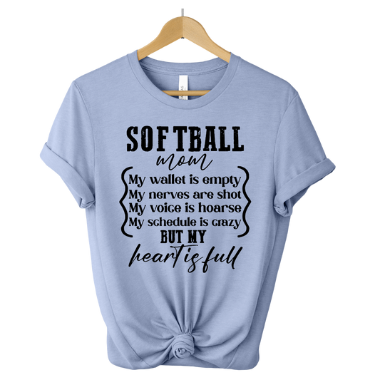 Softball Mom DTF Sheet