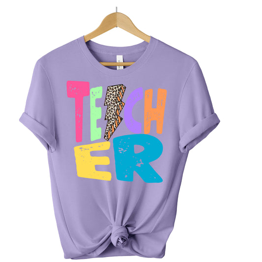 Teacher Lightning DTF Sheet